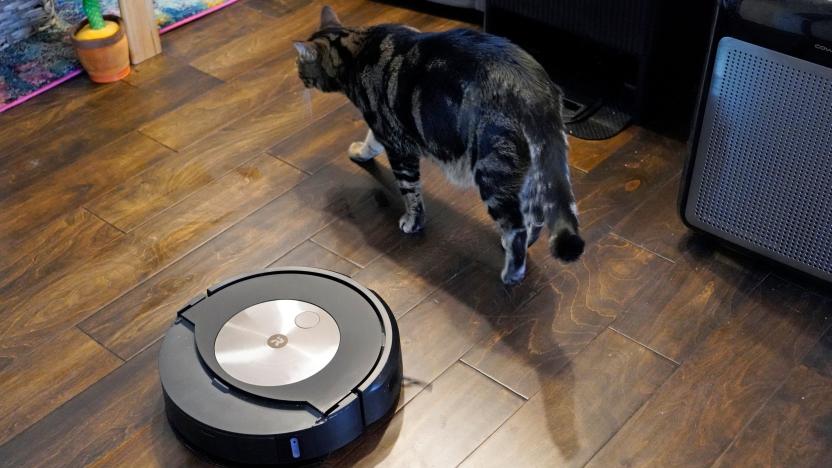 Roomba Combo j9+ avoiding my cat