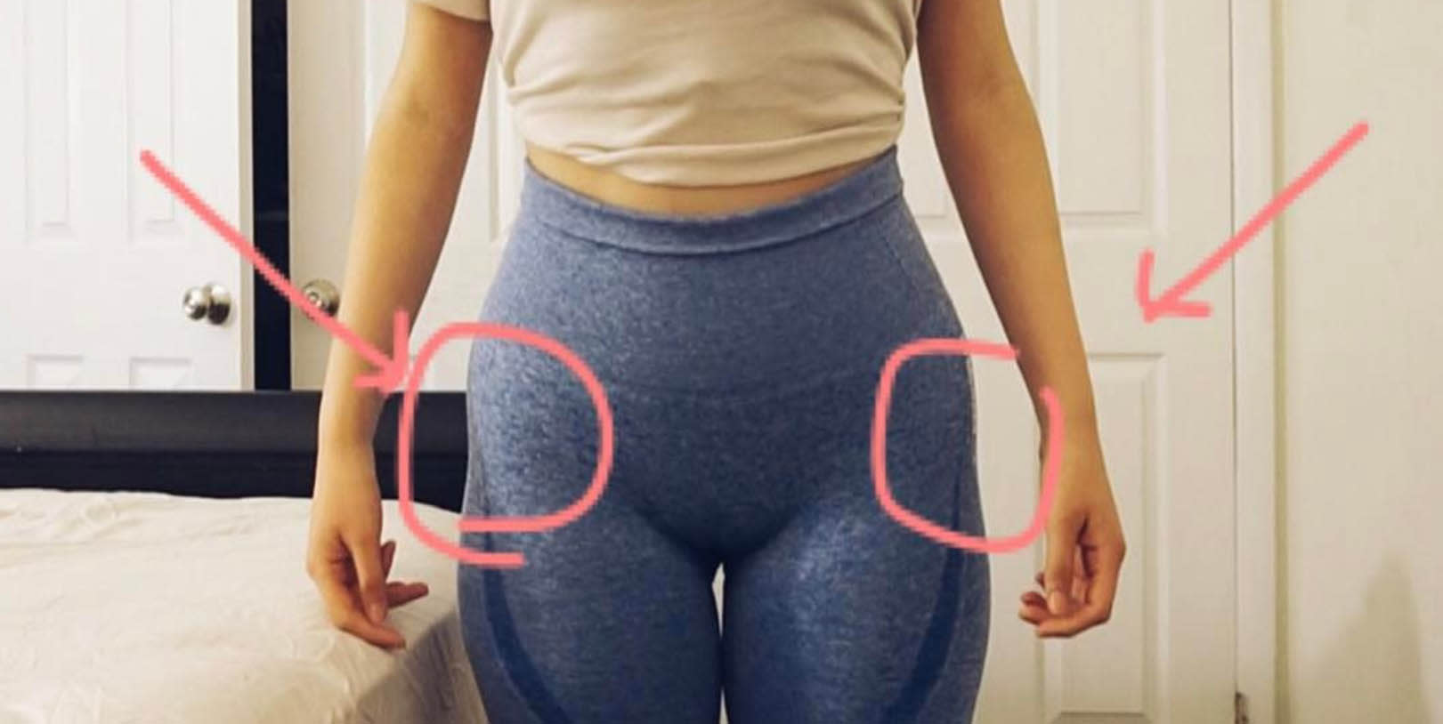 Hip dips' are the latest Instagram body trend.