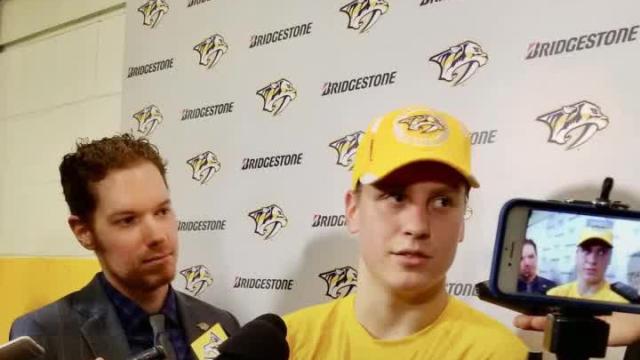 Tolvanen watch ends with Predators signing 18-year-old Finn