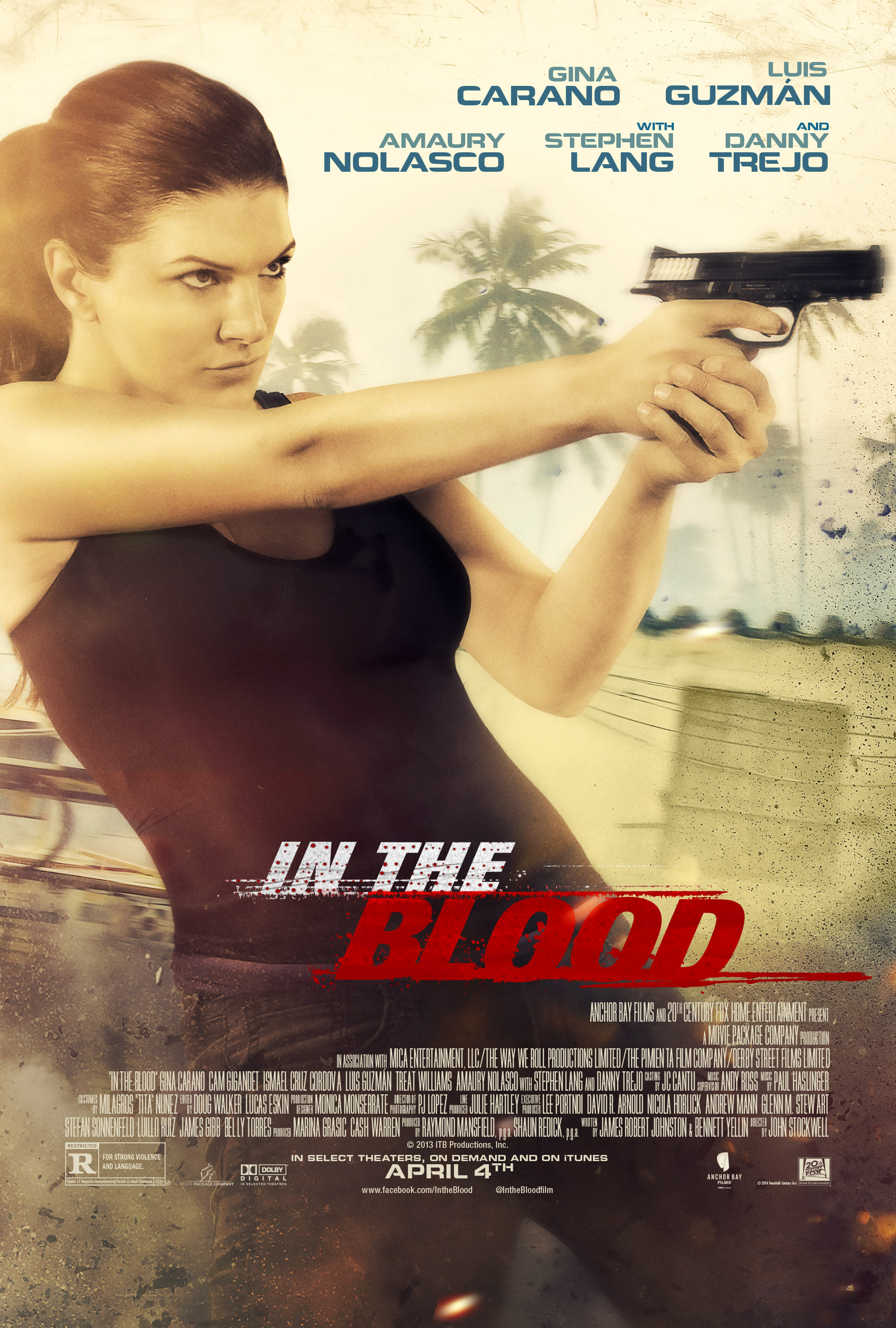 'In the Blood' Poster Reveal: Gina Carano Goes Haywire