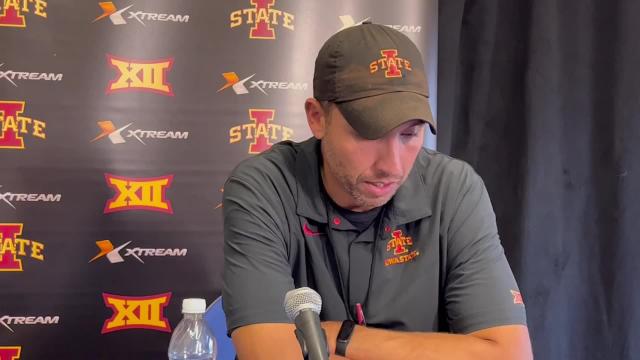 Matt Campbell talks about iowa State’s special teams after loss against Kansas.