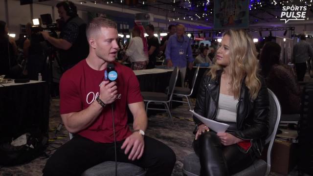 Christian McCaffrey reveals who he thinks is the best running back in the NFL