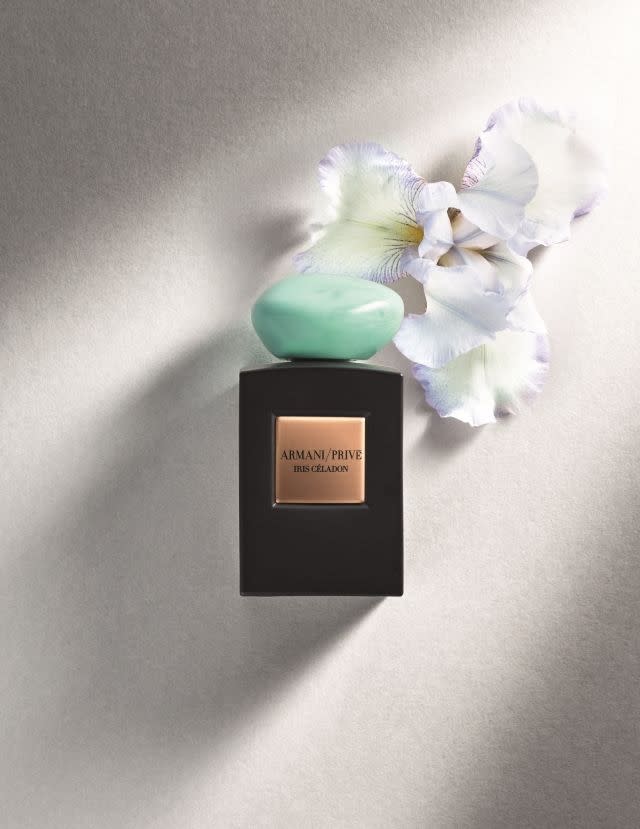 armani iris celadon