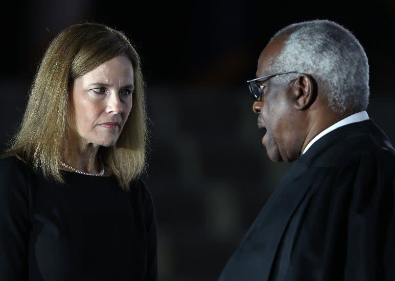 Justice Amy Coney Barrett's own words require her to recuse herself in abortion cases