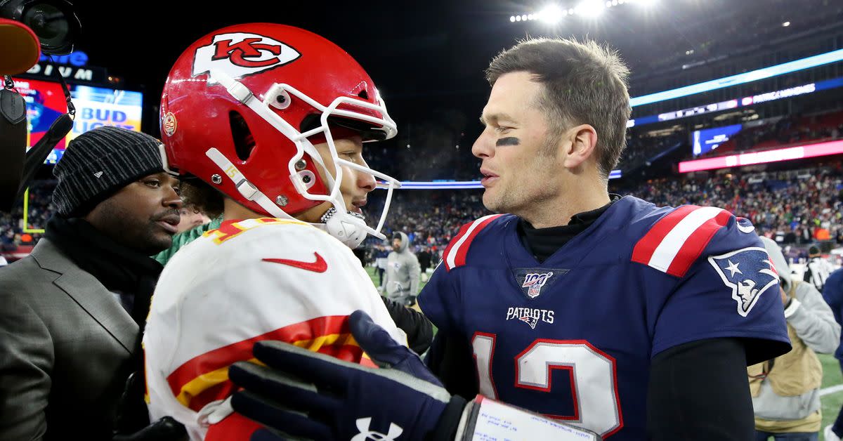 Patrick Mahomes opens up on offseason to date, Tom Brady ...