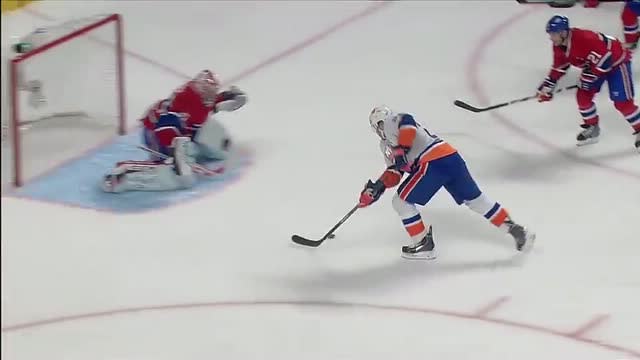 Carey Price robs Kyle Okposo in tight