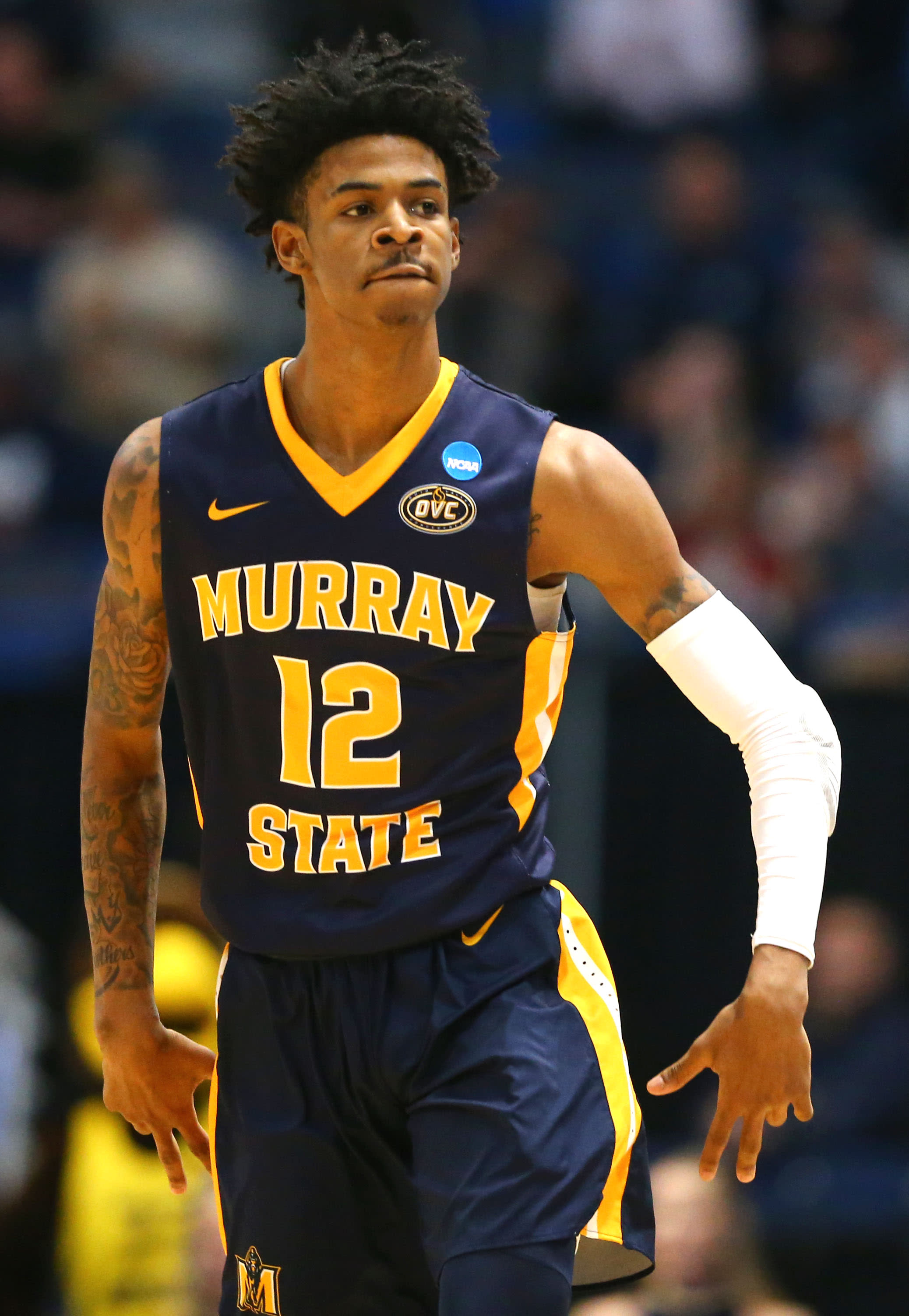 Ja Morant posts rare NCAA tournament triple-double