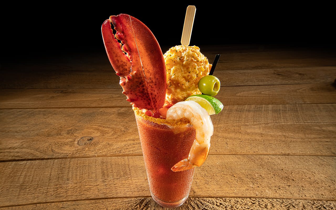 Red Lobster S New Bloody Mary Is Topped With A Lobster Claw And