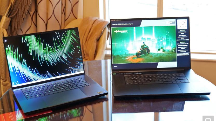 Razer Blade 16 and Blade 18 gaming laptops