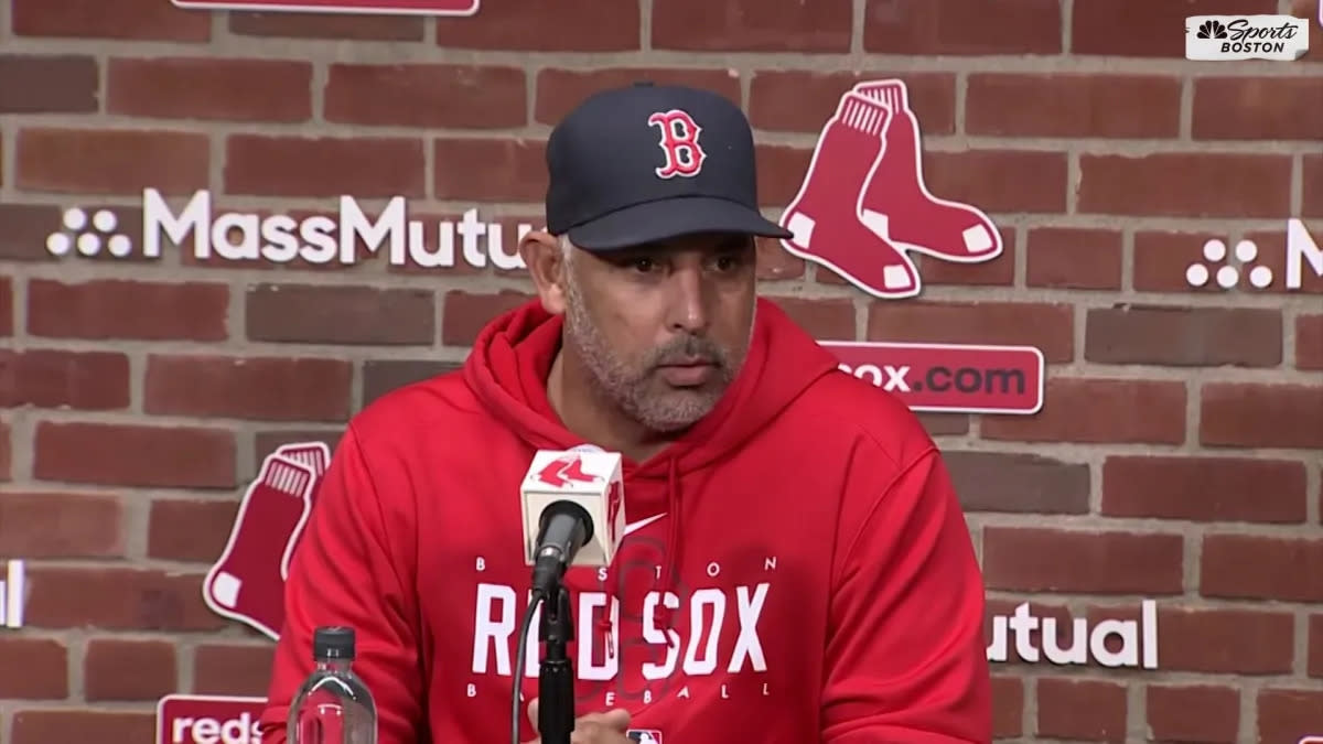 Alex Cora shares reaction to Red Sox firing Chaim Bloom – NBC Sports Boston