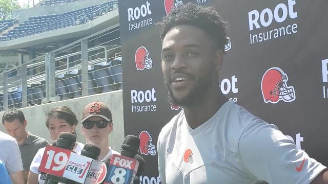 Video: Rookie receiver David Bell learns more about Cleveland Browns on trip to Canton