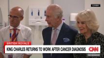 King Charles returns to public duties in visit to cancer treatment center