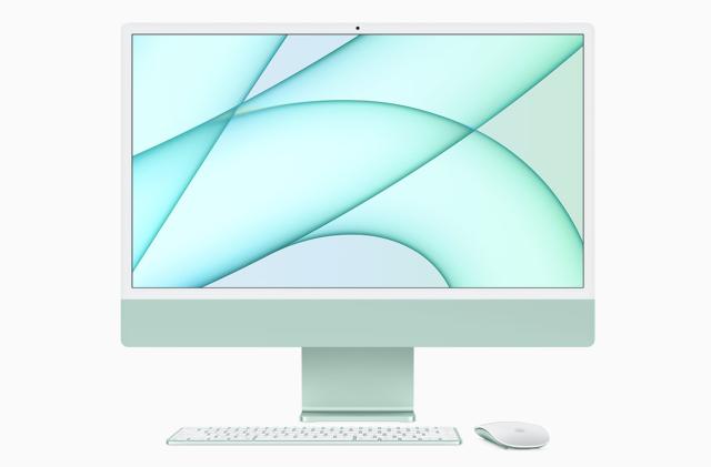 Apple's 24-inch iMac in green