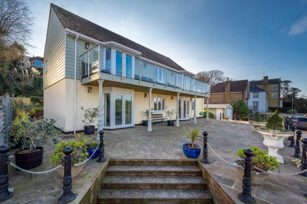 Modern four-bedroom Cowes home designed to make the most of the sea views