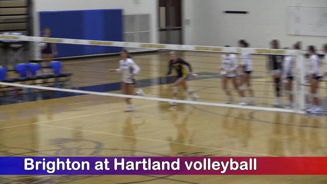 Watch Brighton-Hartland volleyball highlights