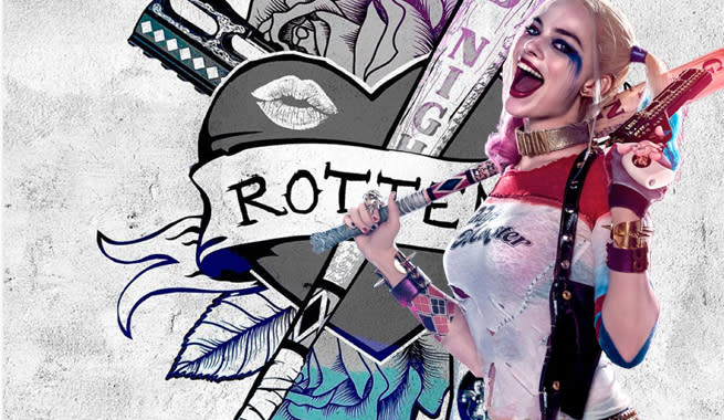 Harley Quinn Joins The Suicide Squad Tattoo Poster Fun