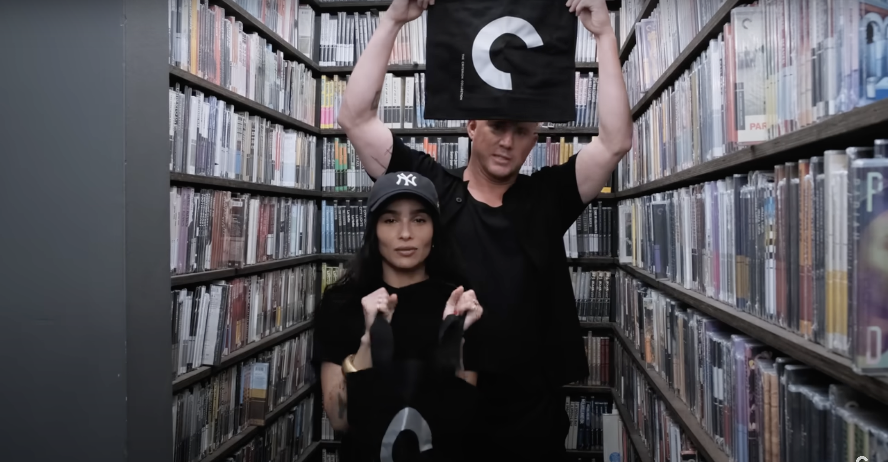 Zoë Kravitz and Channing Tatum Scour the Criterion Closet, Take Home ‘A Woman Under the Influence,’ ‘Paris Is Burning,’ and Many More