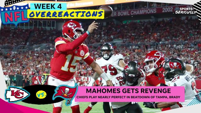 AFC Week 4 overreactions: Chiefs, Mahomes still have 'unstoppable' gear on offense