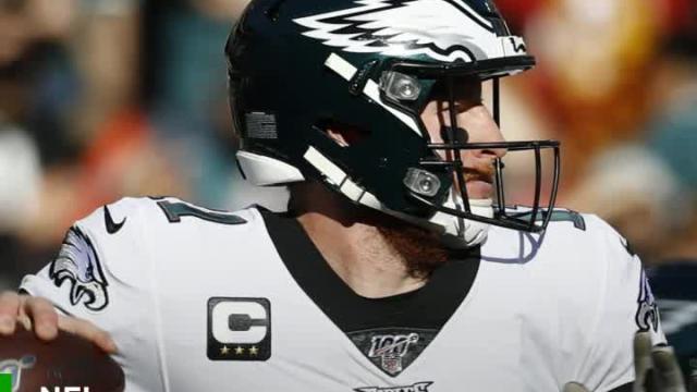 Carson Wentz ready for Sunday's big matchup with the Cowboys