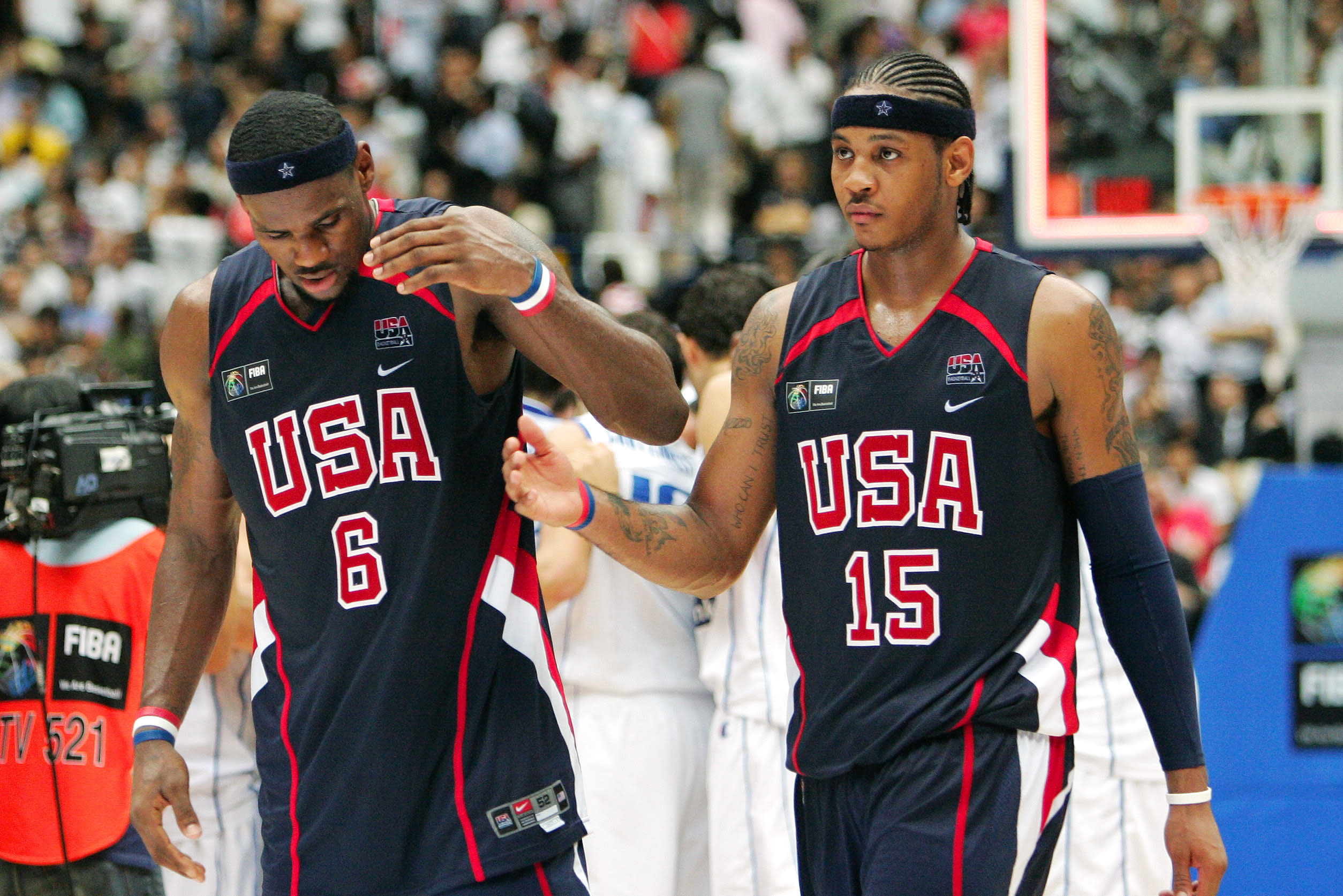 Carmelo Anthony Details 2004 Olympics Pact with LeBron Against ...