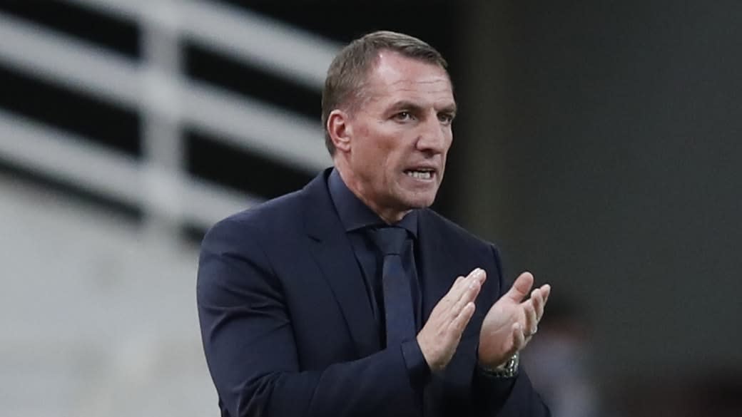 Brendan Rodgers hails injury-hit Leicester for ‘really professional’ Athens win - Yahoo Sports