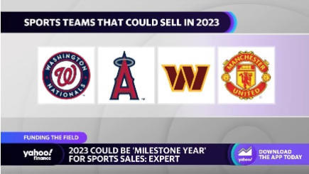 Why 2023 could be another 'milestone year' for sports franchise sales