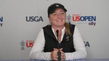 Cernousek fights off nerves for good start at USWO