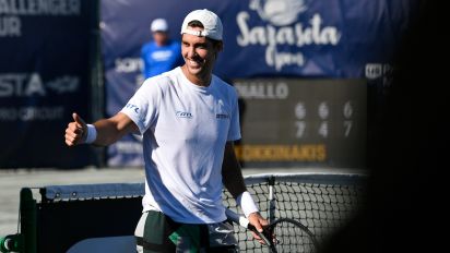  - Kokkinakis entered the Sarasota tournament with a world ranking of No. 101 and was seeded No.