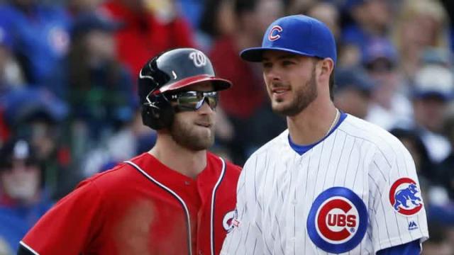 Bryce Harper posts photo with Kris Bryant and Cubs fans are excited