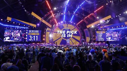 Getty Images - DETROIT, MICHIGAN - APRIL 26: General view during rounds two and three of the 2024 NFL draft at Campus Martius Park on April 26, 2024 in Detroit, Michigan. (Photo by Gregory Shamus/Getty Images)