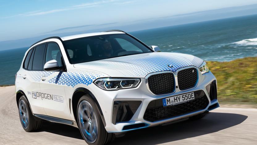 BMW iX5 Hydrogen fuel cell SUV