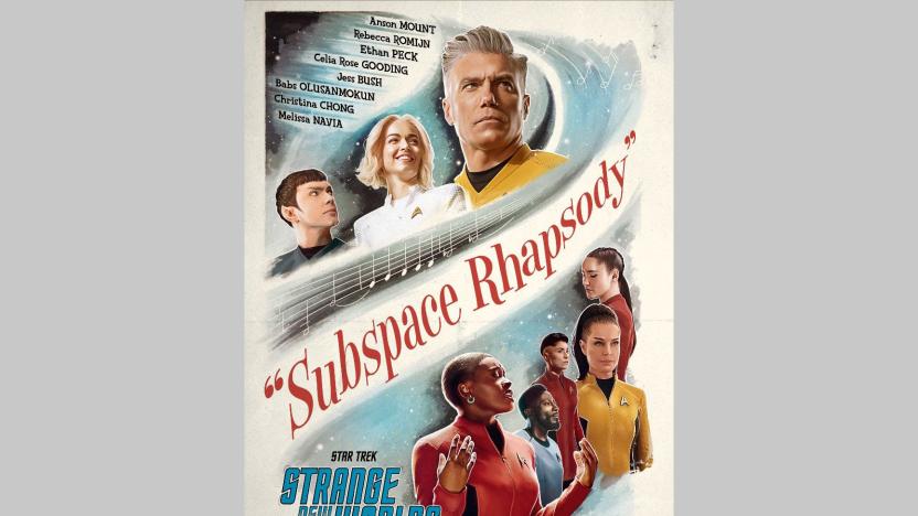 Star Trek Strange New Worlds musical episode
