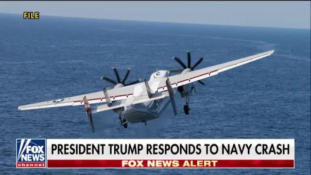 President Trump comments on Moore allegations, Navy crash