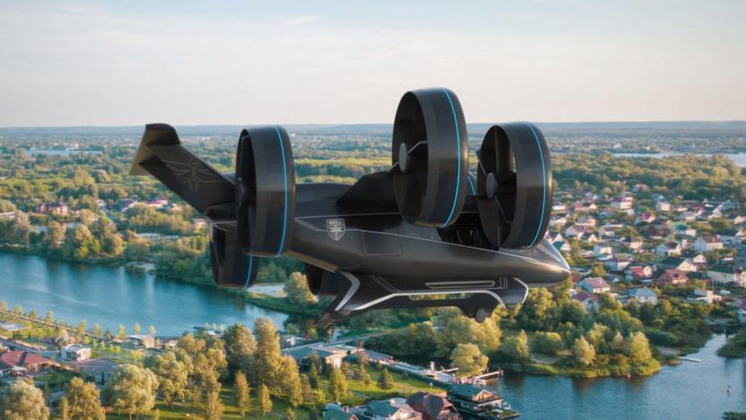 Bell (one of Uber's flying taxi partners)