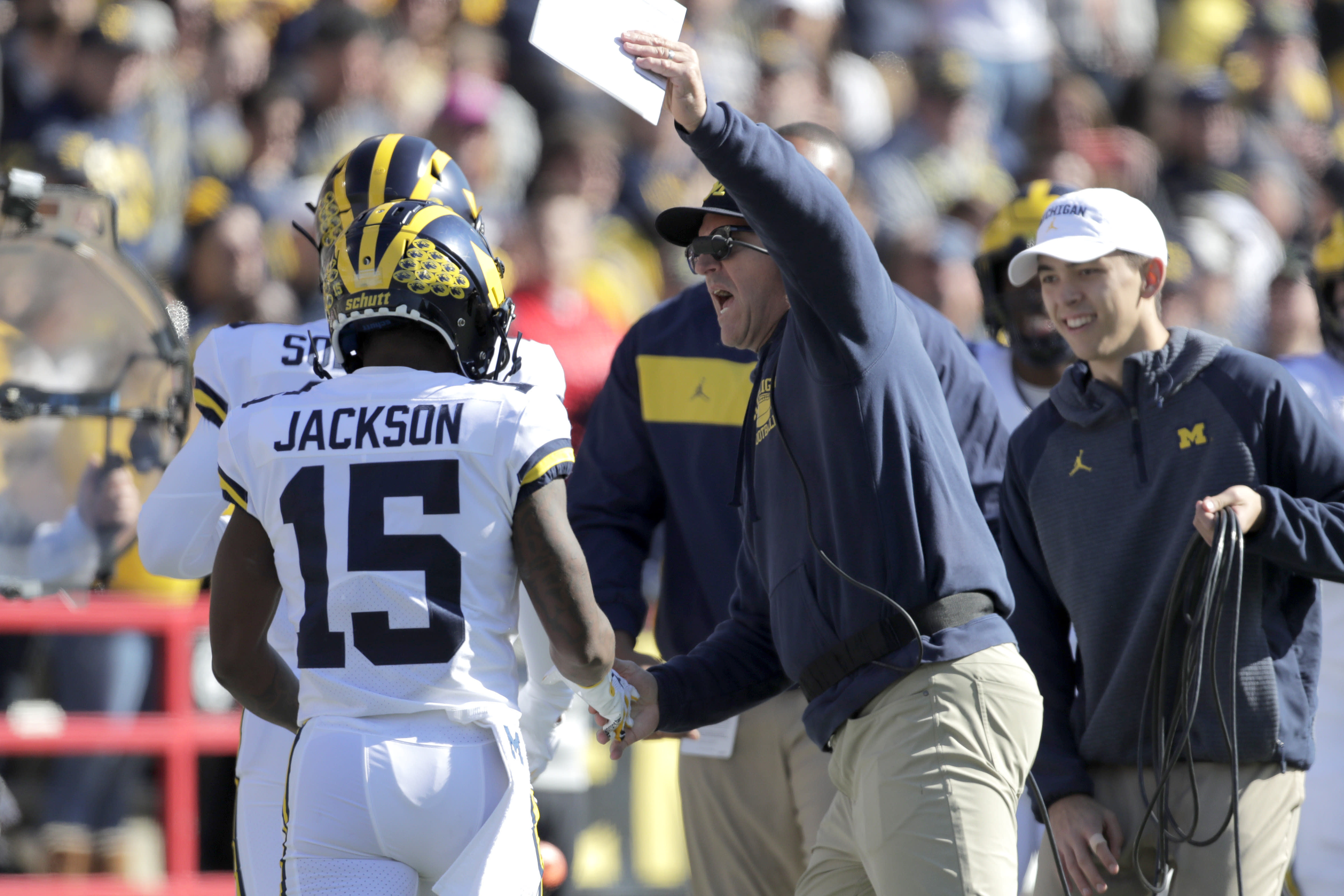 Kickoff Return Launches No 14 Michigan Past Maryland 38 7