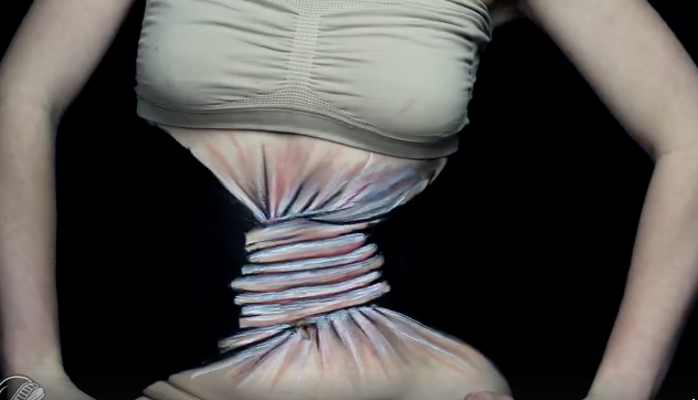 U.K. artist Jody Steel's twisted body image video goes viral