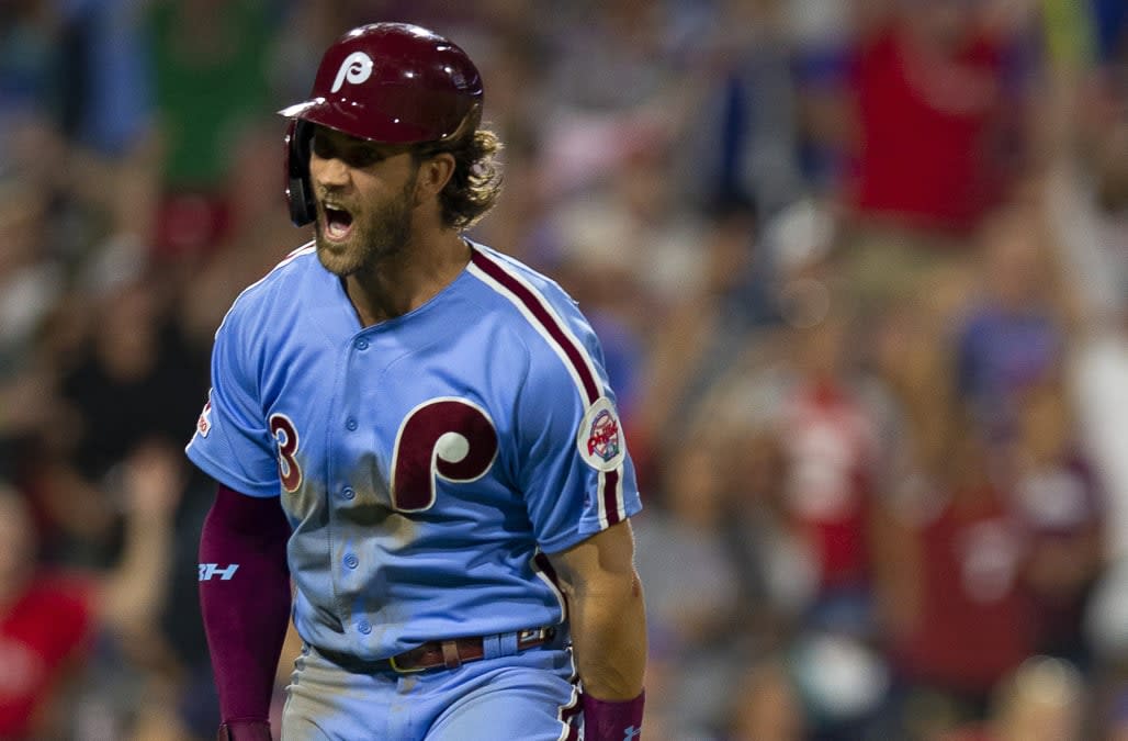 Bryce Harper hit a walkoff grand slam to the moon to finish a wild 5