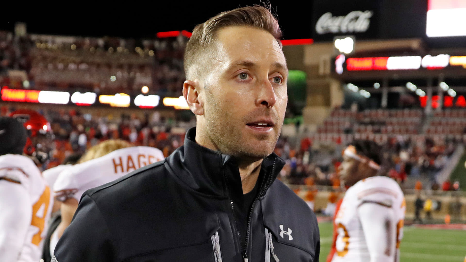 Cardinals coach Kliff Kingsbury enjoyed his time with the Patriots