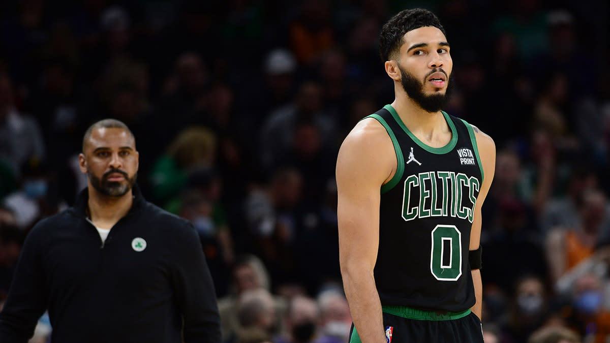 Celtics Notes: ‘Weird' Ime Udoka reunion looms amid schedule gauntlet