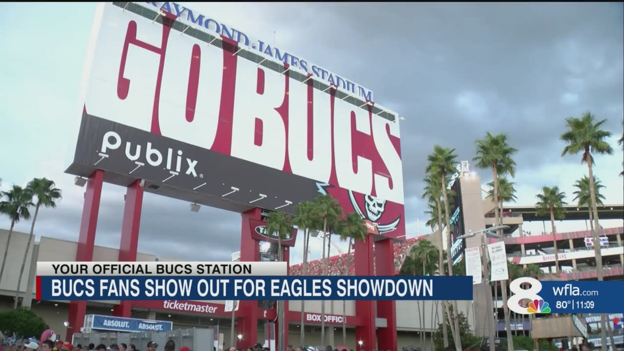 Bucs Tailgating at Raymond James Stadium