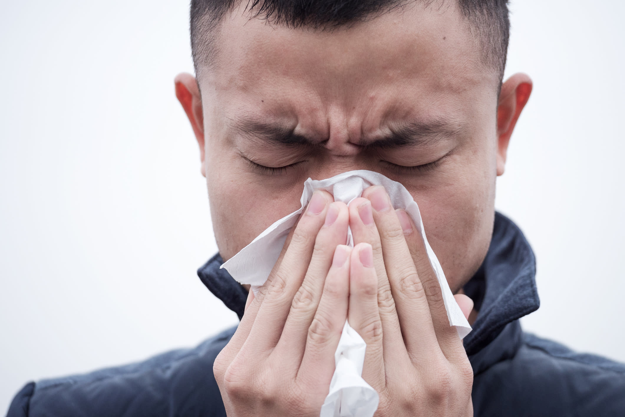 Here's why you get a runny nose when it's cold