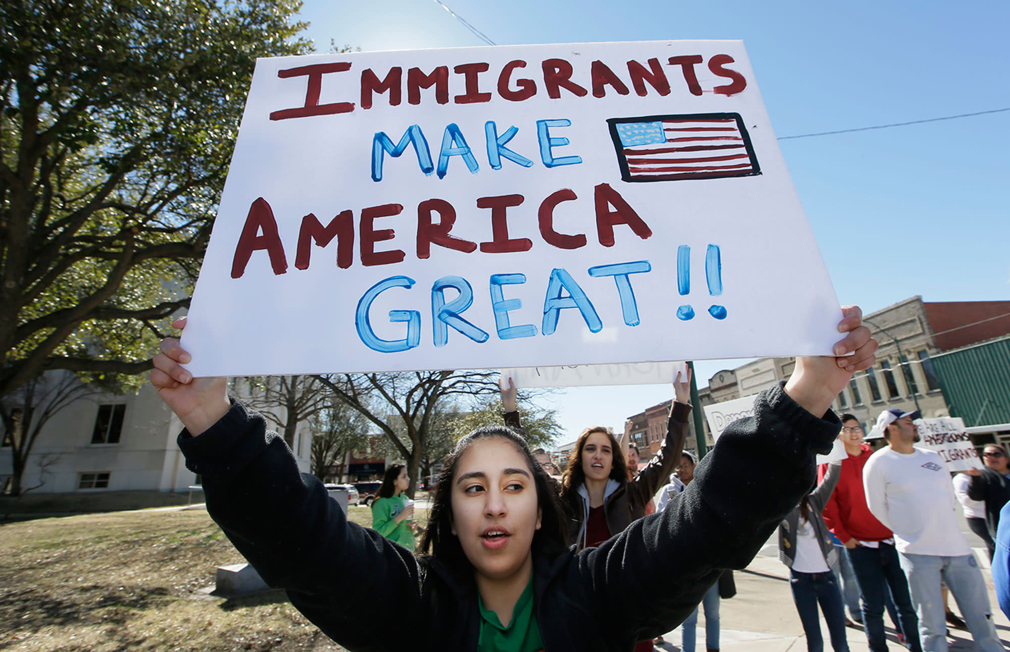 Day Without Immigrants Protests Across The Us 2017