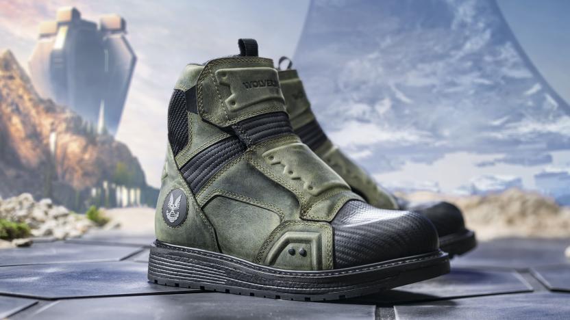 Wolverine x Halo: The Master Chief boot