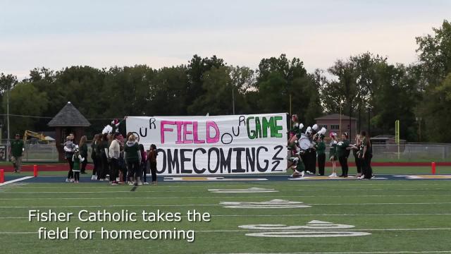 Video: Highlights from Fisher Catholic vs Fairfield Christian Academy football