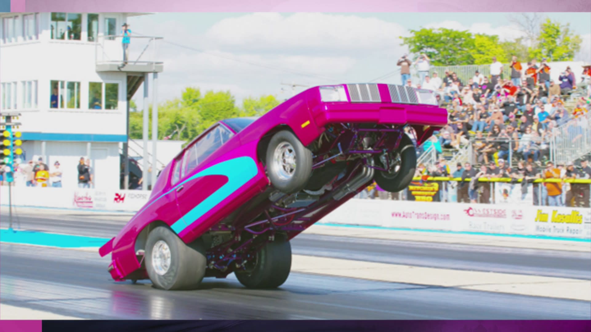 The Byron Dragway World Power Wheelstand Contest