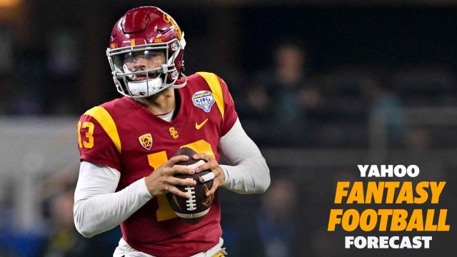 Which NFL game will decide who gets USC’s Caleb Williams? | Yahoo Fantasy Football Forecast