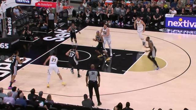 Doug McDermott with a dunk vs the Denver Nuggets