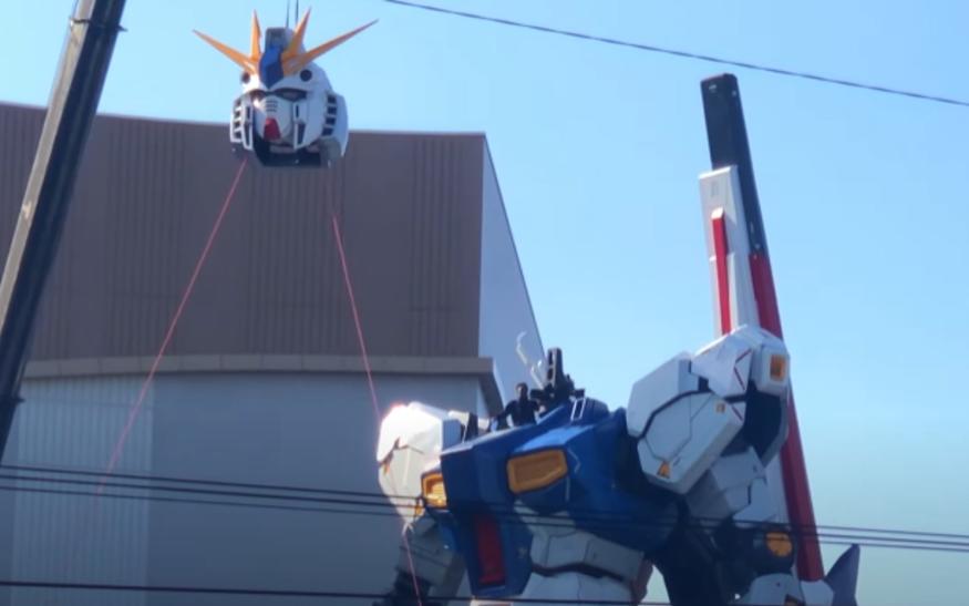 Japans Latest Life Sized Gundam Statue Is Almost Complete Engadget 