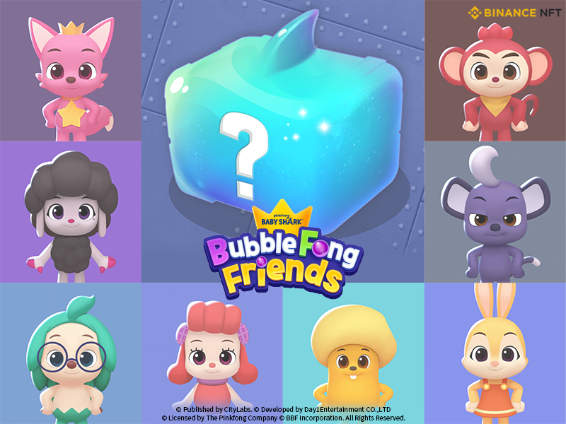 P2e Game Baby Shark Bubblefong Friends Revealed Its Nft Specifications