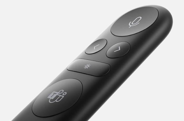 Microsoft's new Presenter+ remote is designed for remote presentations. 